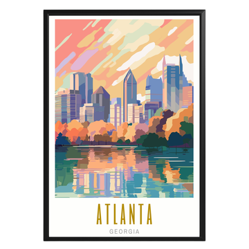 Atlanta Georgia Poster - GroovyGrove