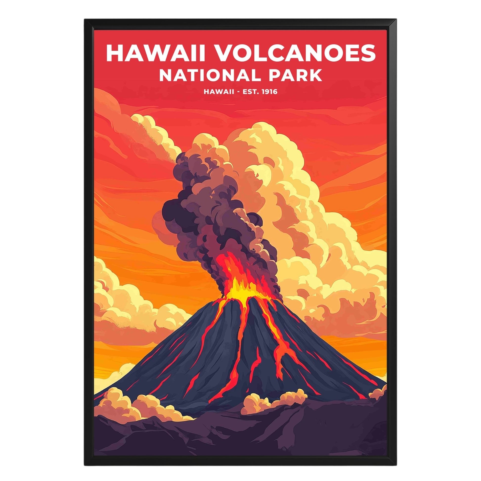 Hawaiʻi Volcanoes National Park Poster - GroovyGrove