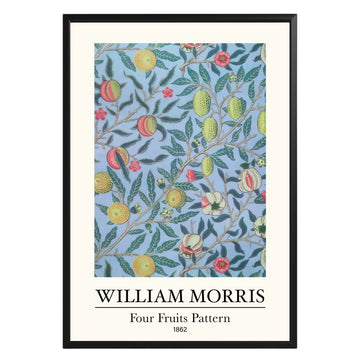 Four Fruits Pattern 1862 William Morris Poster - GroovyGrove