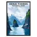 Kenai Fjords National Park Poster - GroovyGrove