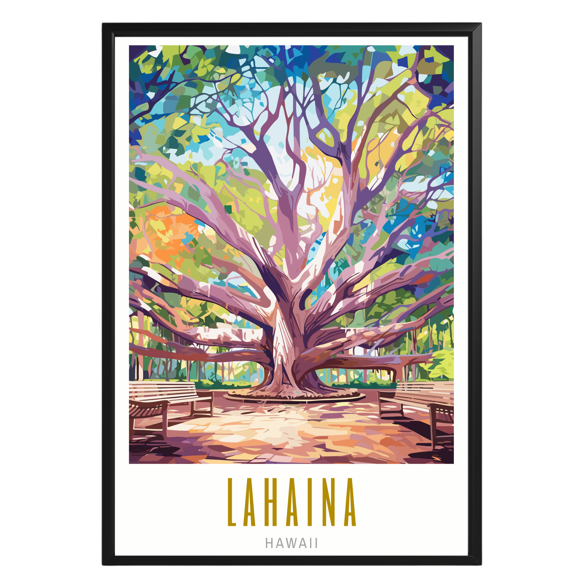 Lahaina Hawaii Poster - GroovyGrove