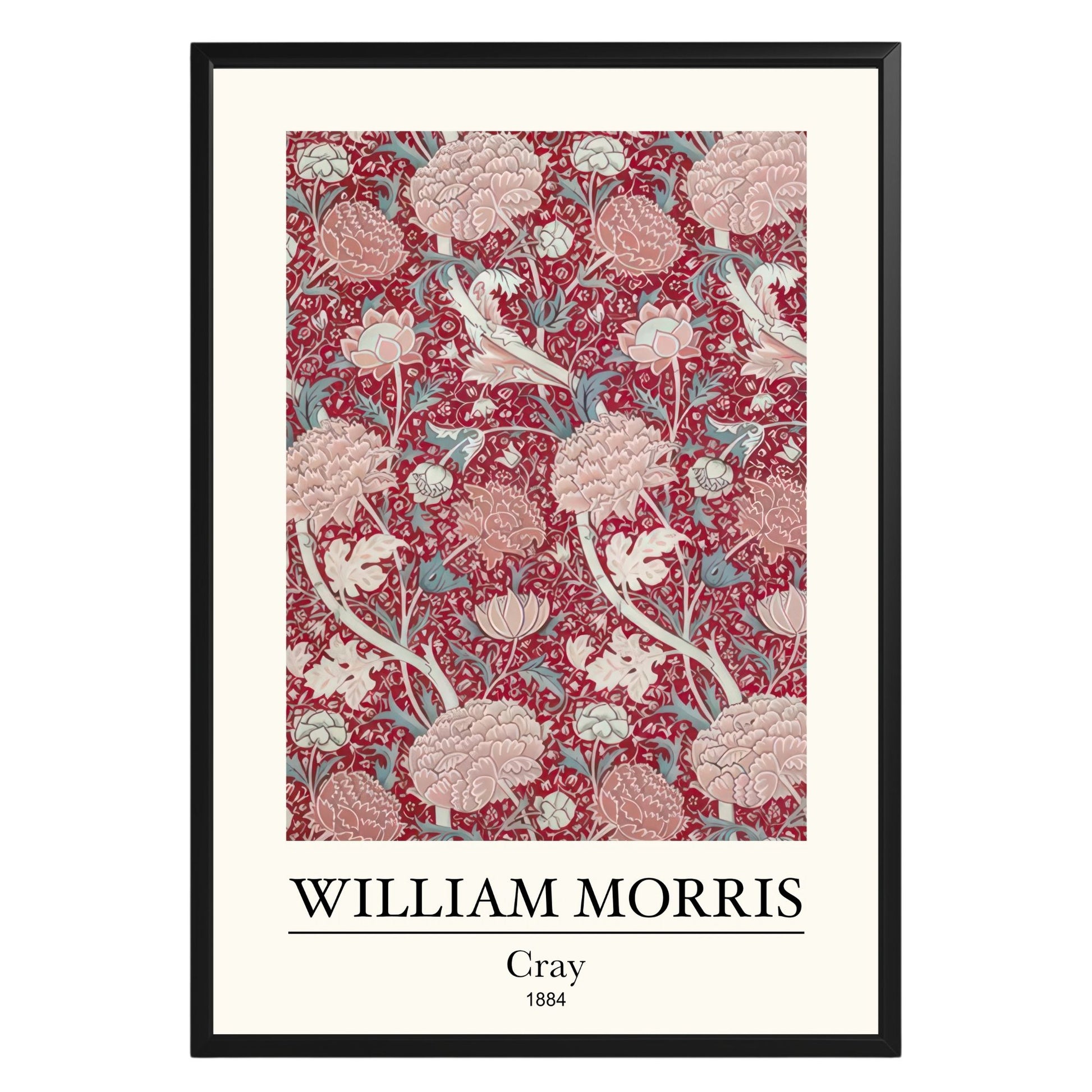 Cray 1884 William Morris Poster - GroovyGrove