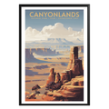 Canyonlands National Park Vintage Poster - GroovyGrove