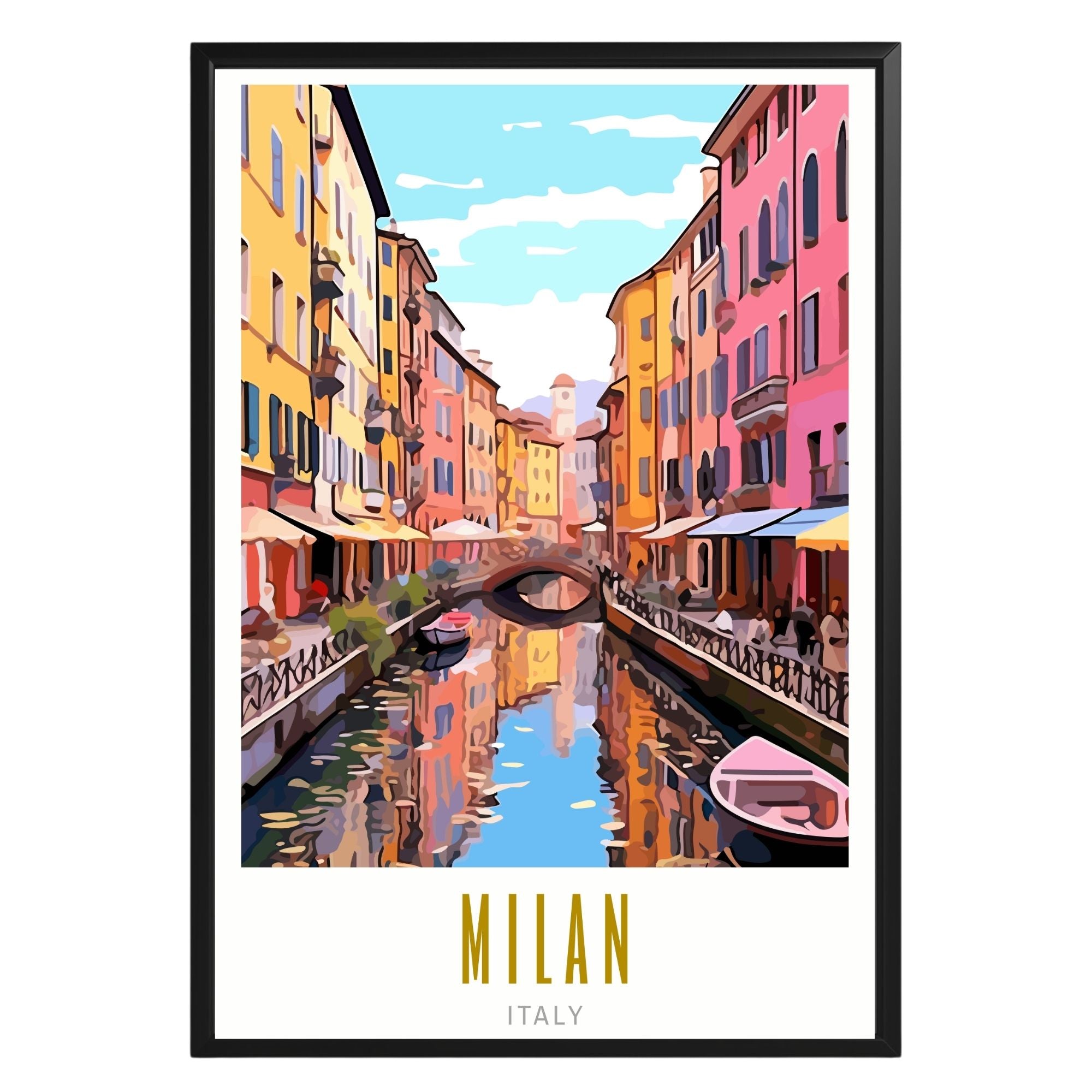 Milan Italy Poster - GroovyGrove