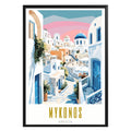 Mykonos Greece Poster - GroovyGrove