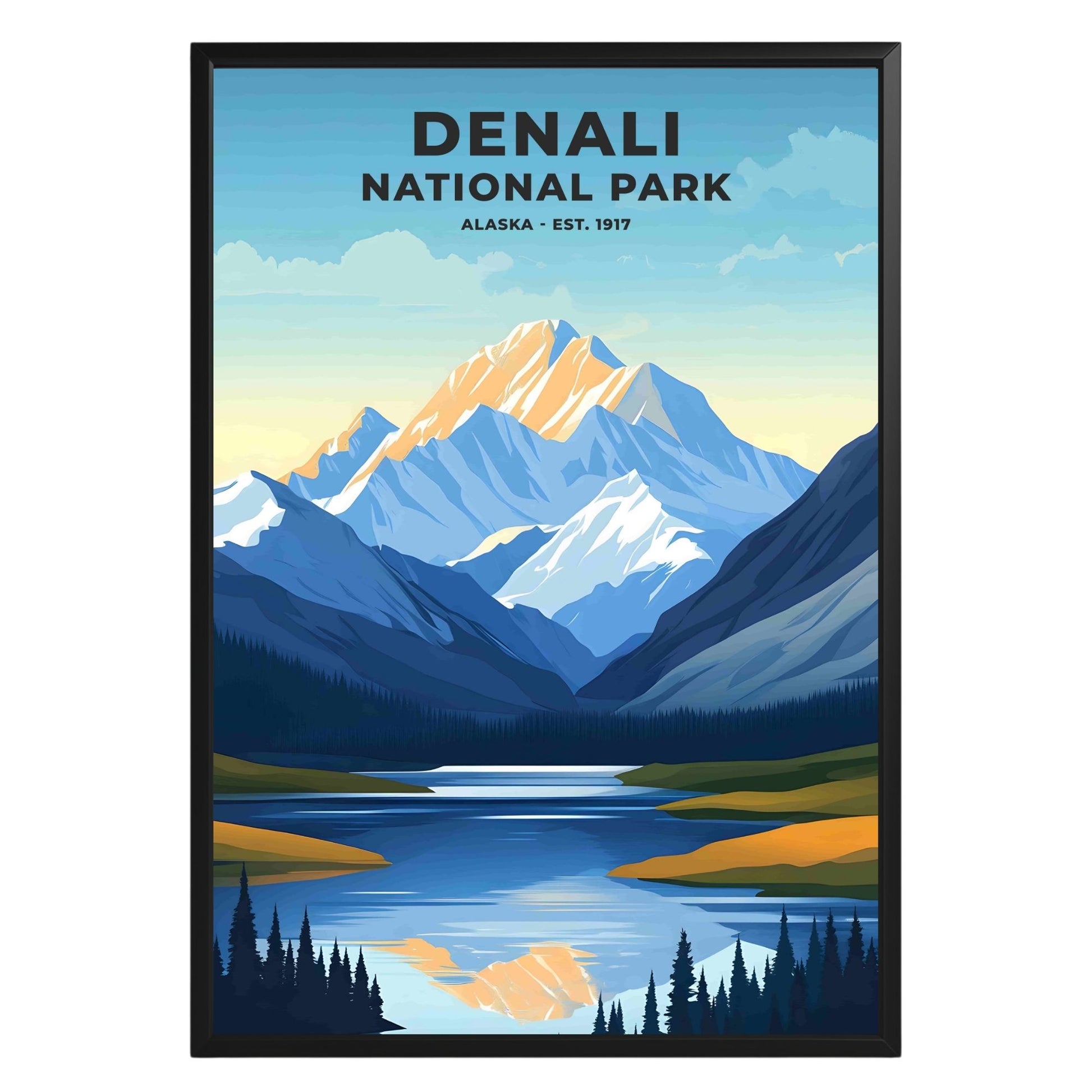 Denali National Park Poster - GroovyGrove