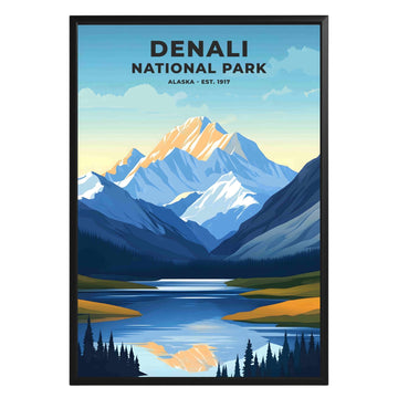 Denali National Park Poster - GroovyGrove