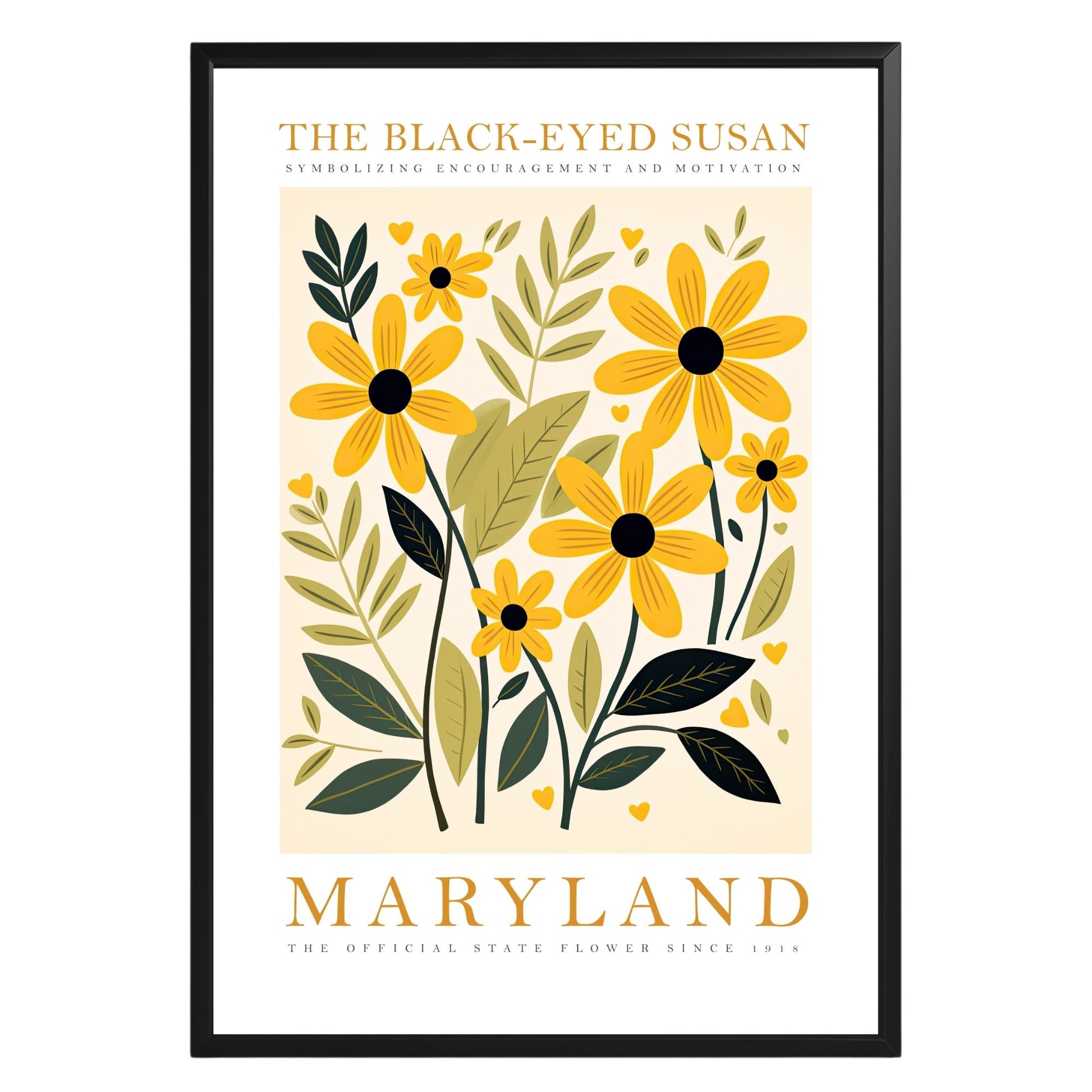 Maryland State Flower Poster - GroovyGrove