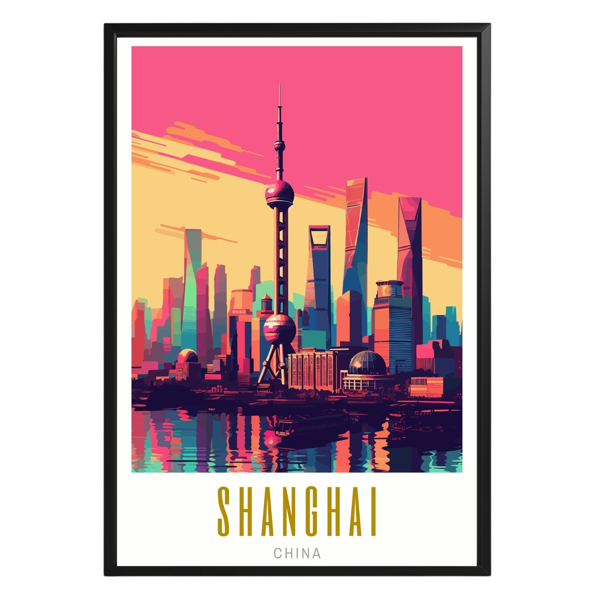 Shanghai China Poster - GroovyGrove