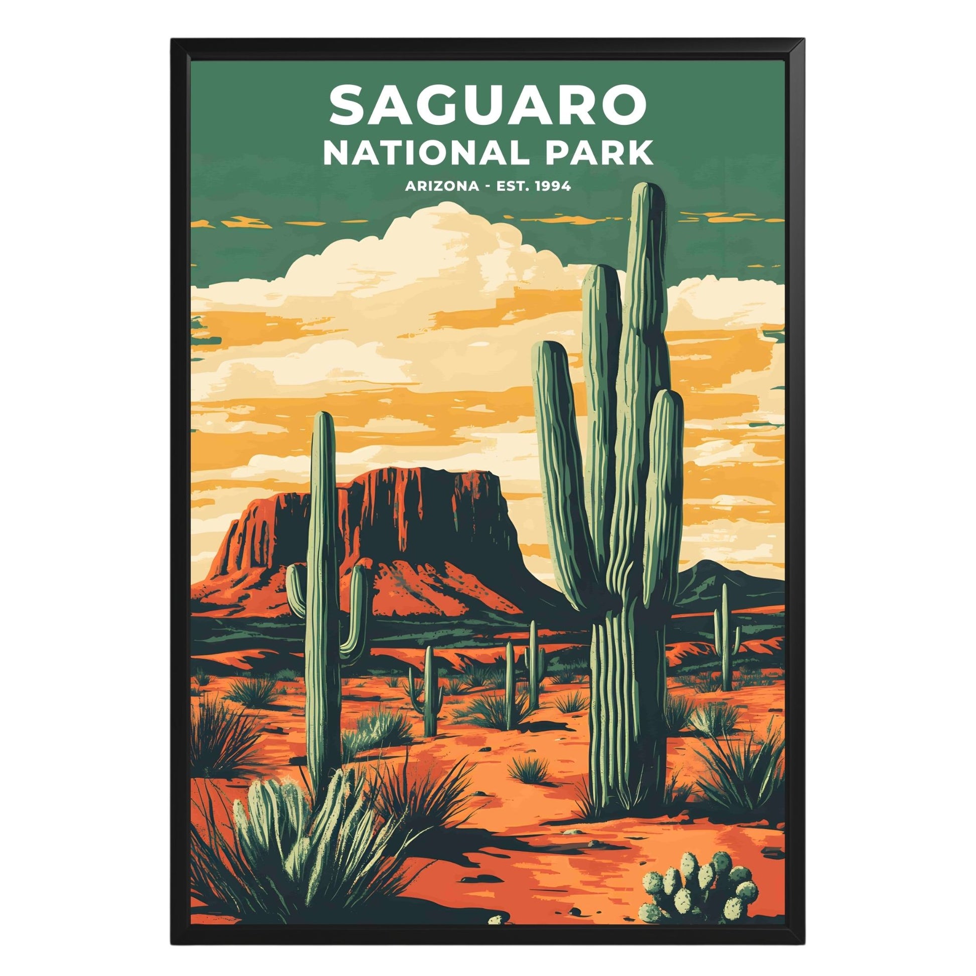 Saguaro National Park Poster - GroovyGrove