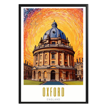 Oxford England Poster - GroovyGrove