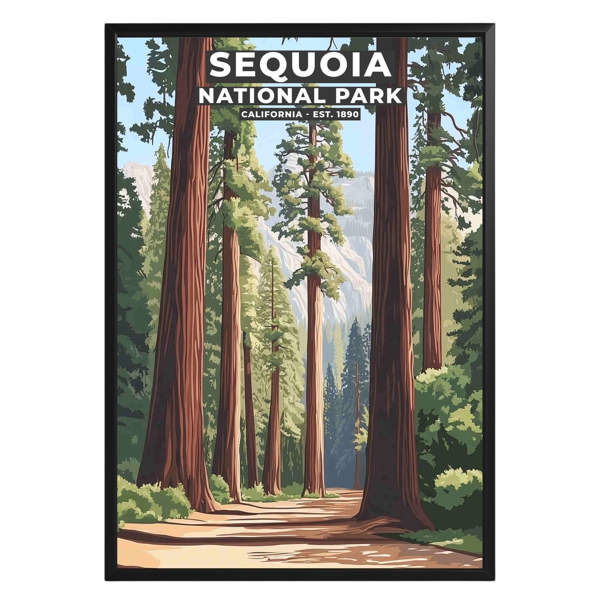 Sequoia National Park Poster - GroovyGrove