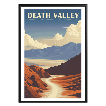 Death Valley National Park Vintage Poster - GroovyGrove