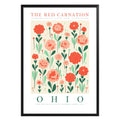 Ohio State Flower Poster - GroovyGrove