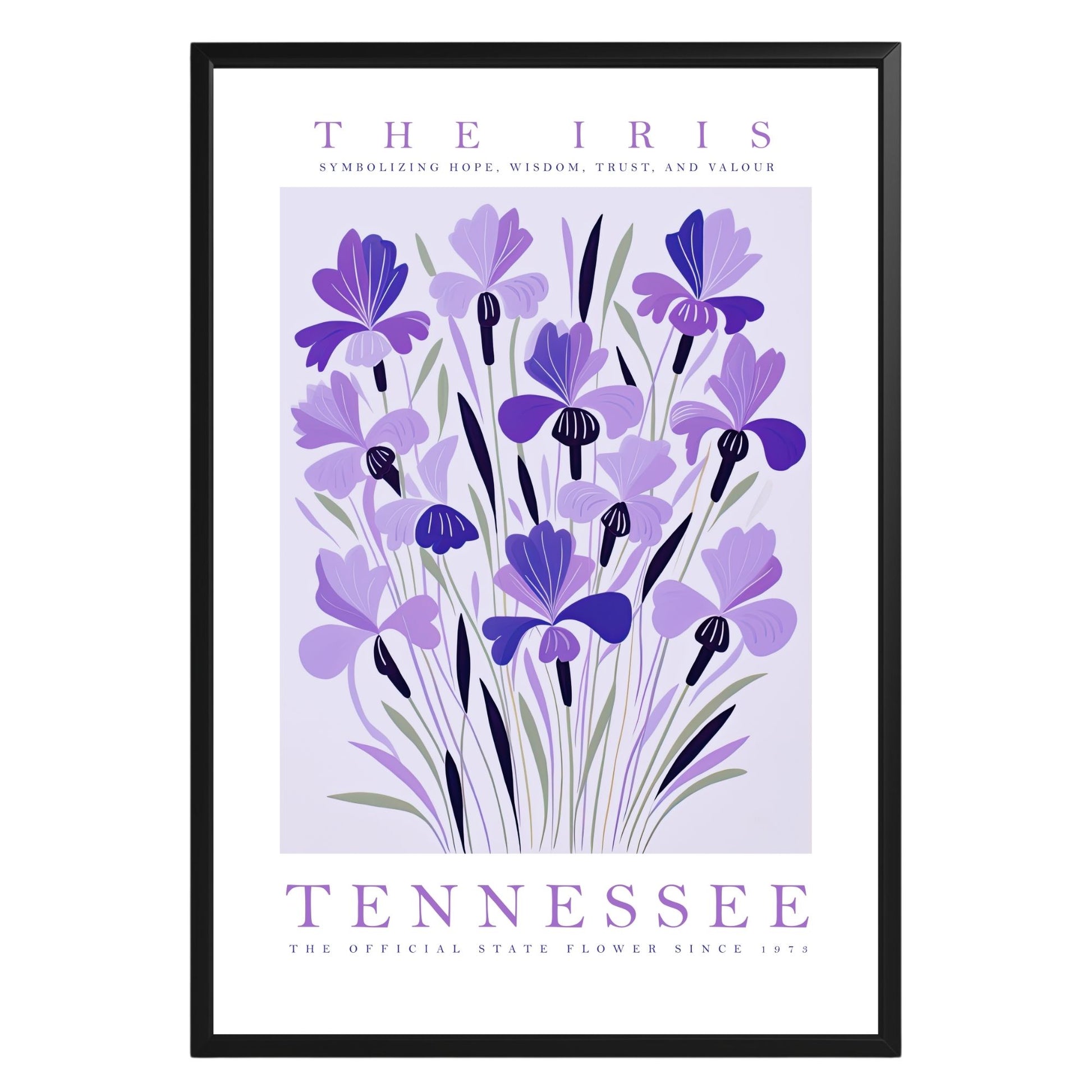 Tennessee State Flower Poster - GroovyGrove