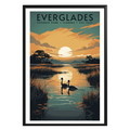 Everglades National Park Vintage Poster - GroovyGrove