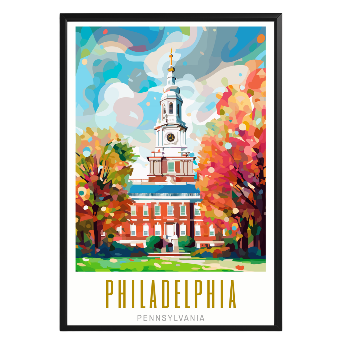 Philadelphia Pennsylvania Poster - GroovyGrove