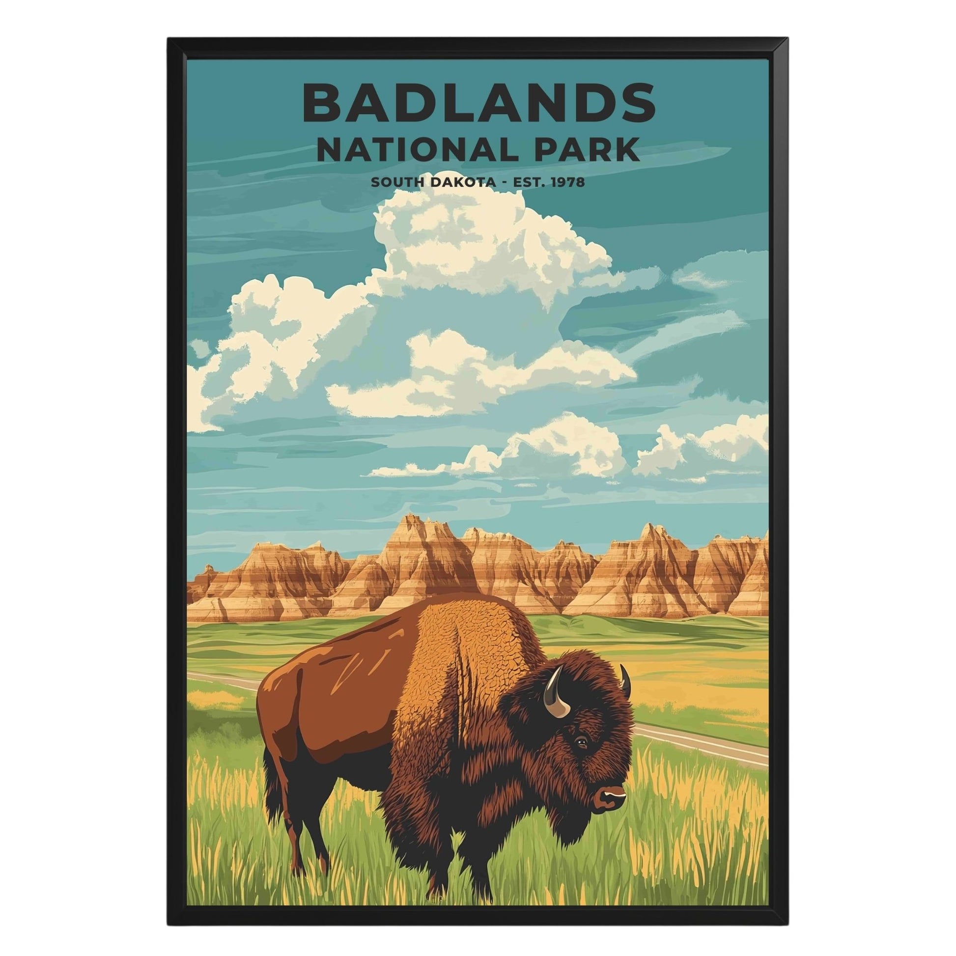 Badlands National Park Poster - GroovyGrove