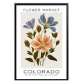 Colorado Flower Market Poster - GroovyGrove