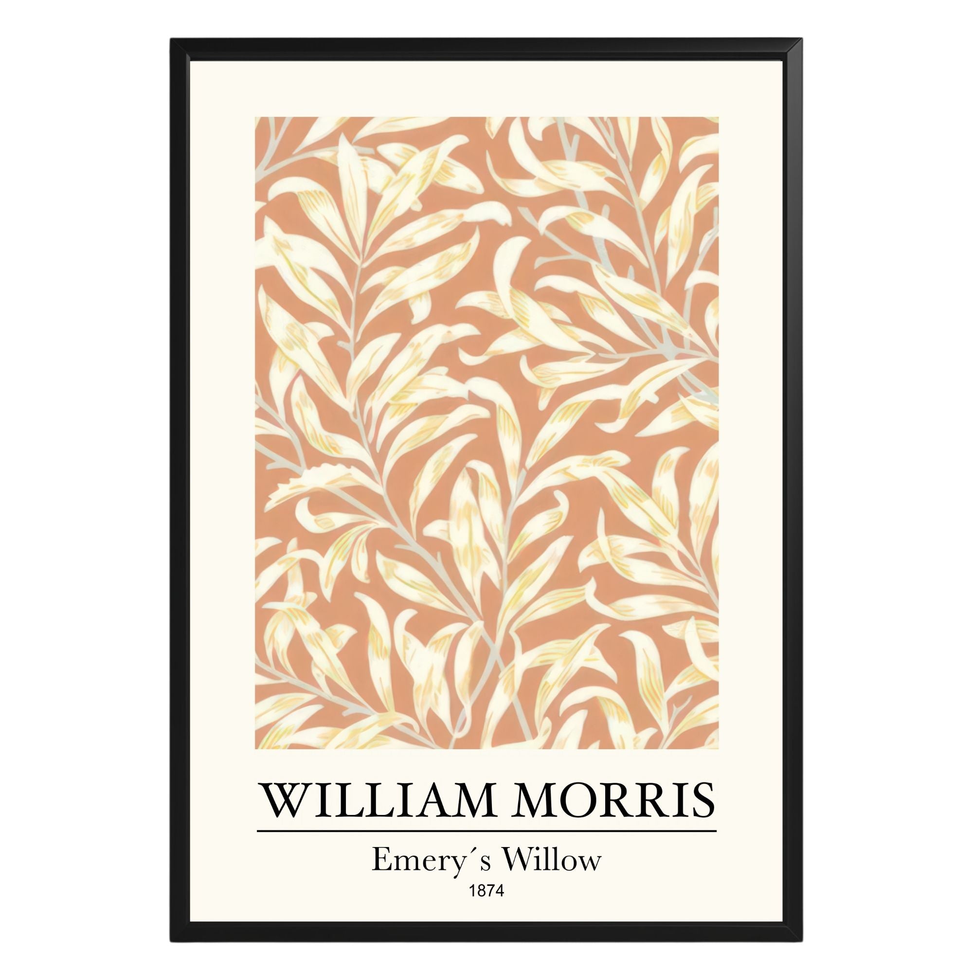 Emery's Willow 1874 William Morris Poster - GroovyGrove