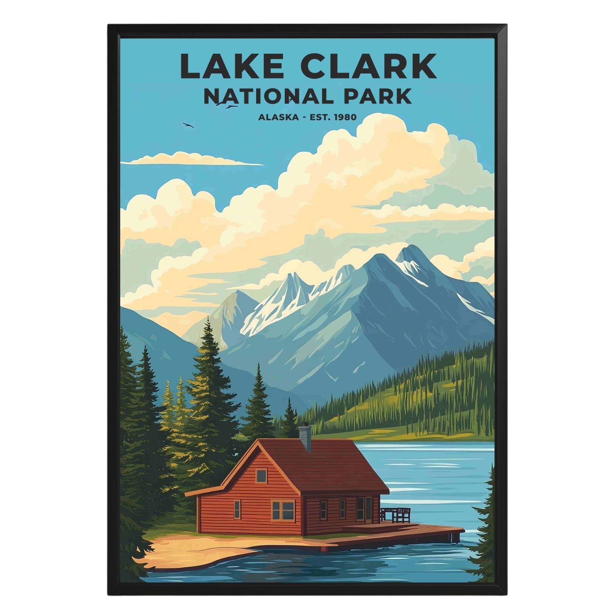 Lake Clark National Park Poster - GroovyGrove