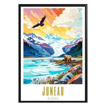 Juneau Alaska Poster - GroovyGrove