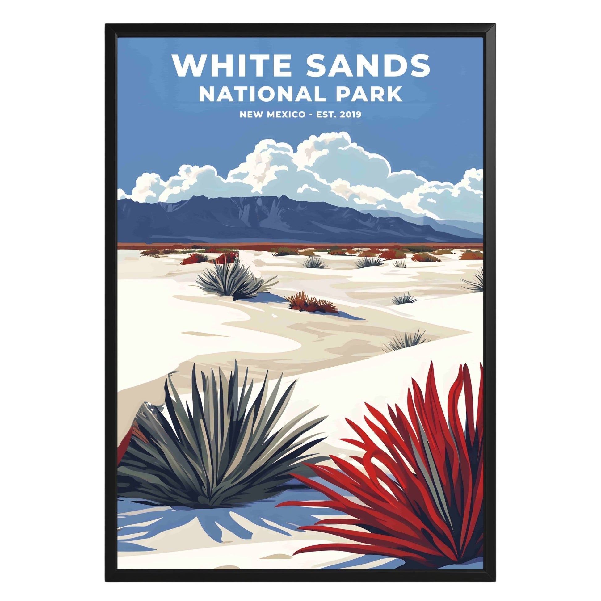 White Sands National Park Poster - GroovyGrove