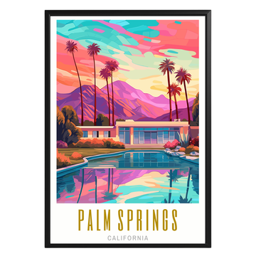 Palm Springs California Poster - GroovyGrove