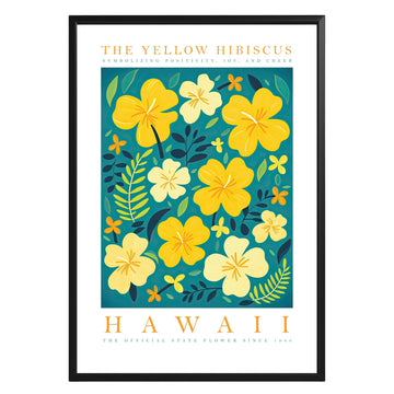 Hawaii State Flower Poster - GroovyGrove