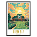 Green Bay Wisconsin Poster - GroovyGrove