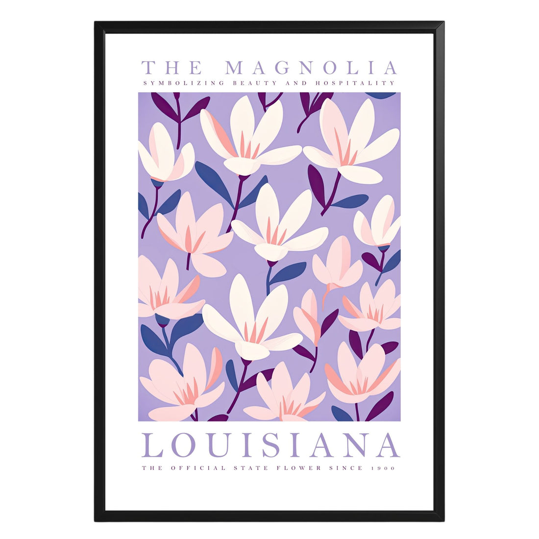 Louisiana State Flower Poster - GroovyGrove