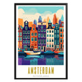 Amsterdam Netherlands Poster - GroovyGrove