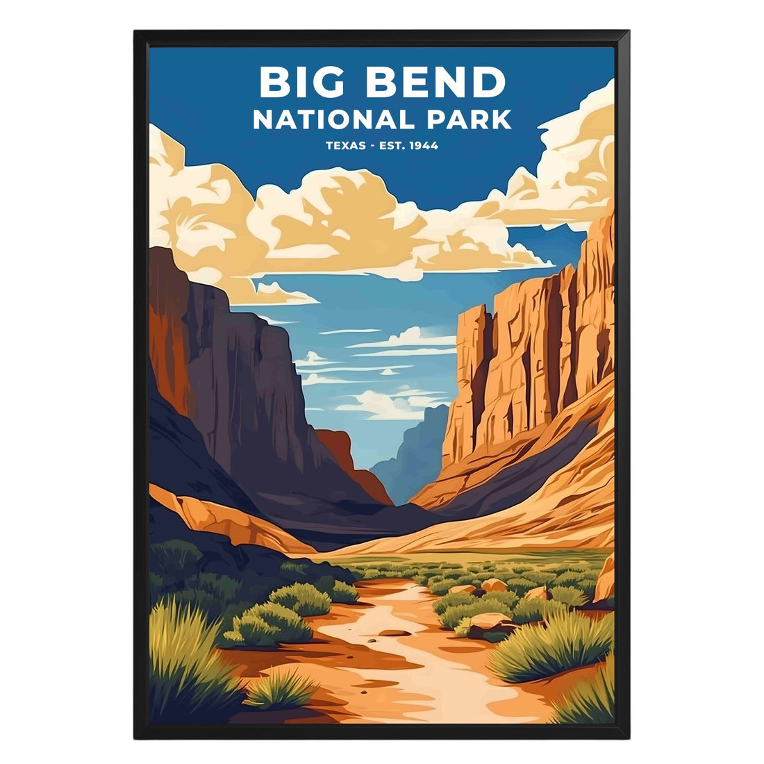 Big Bend National Park Poster - GroovyGrove