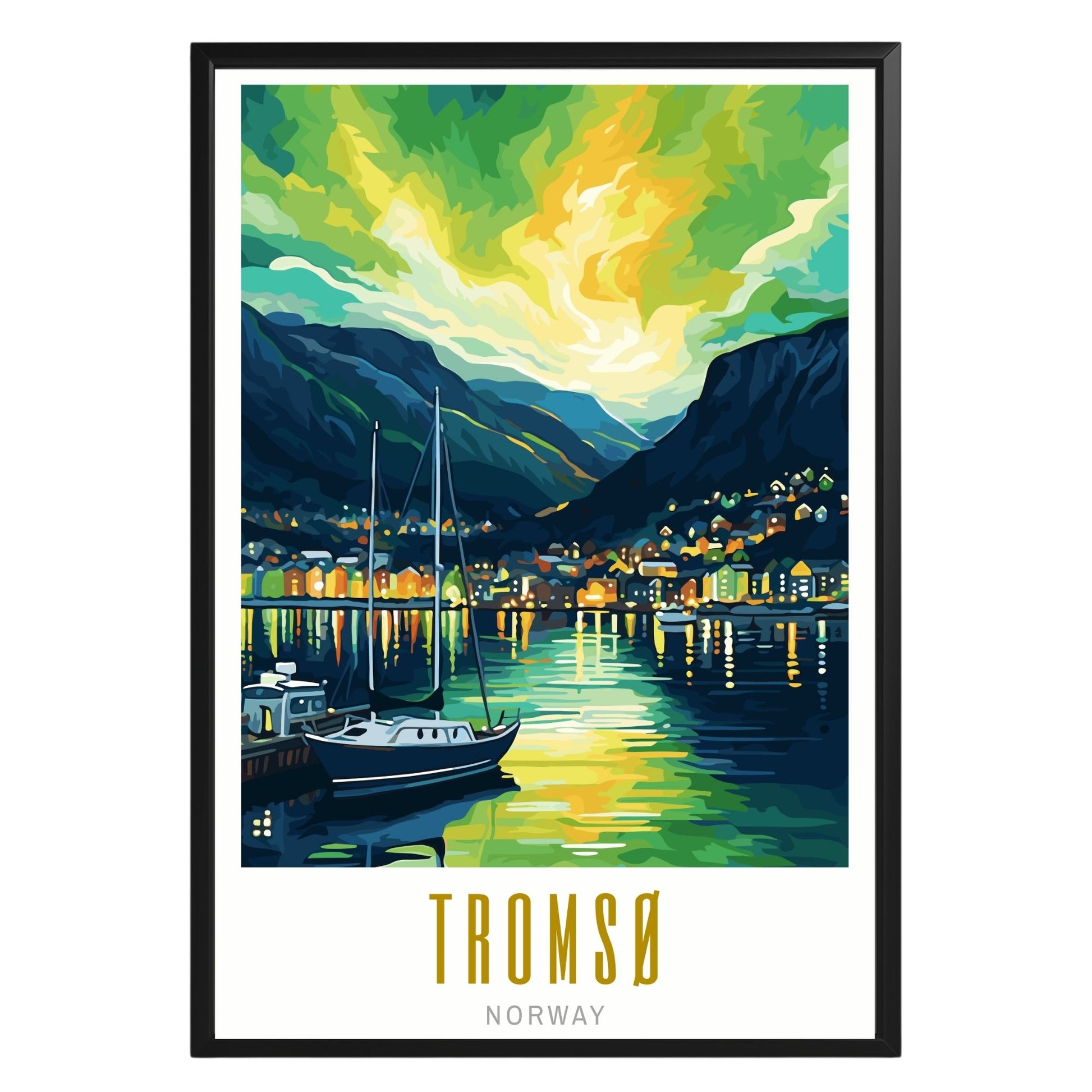 Tromso Norway Poster - GroovyGrove