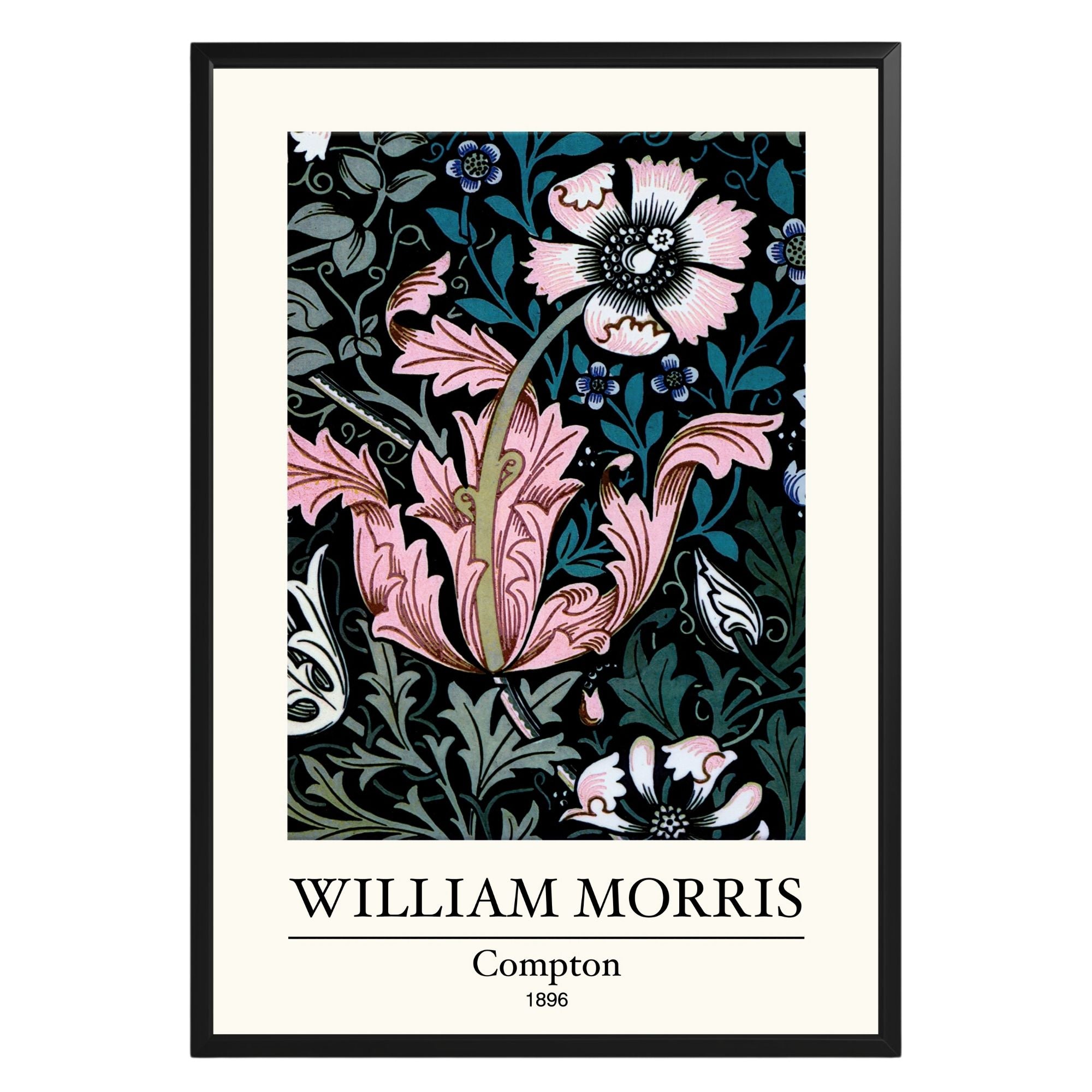 Compton 1896 William Morris Poster - GroovyGrove