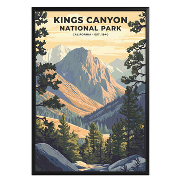 Kings Canyon National Park Poster - GroovyGrove