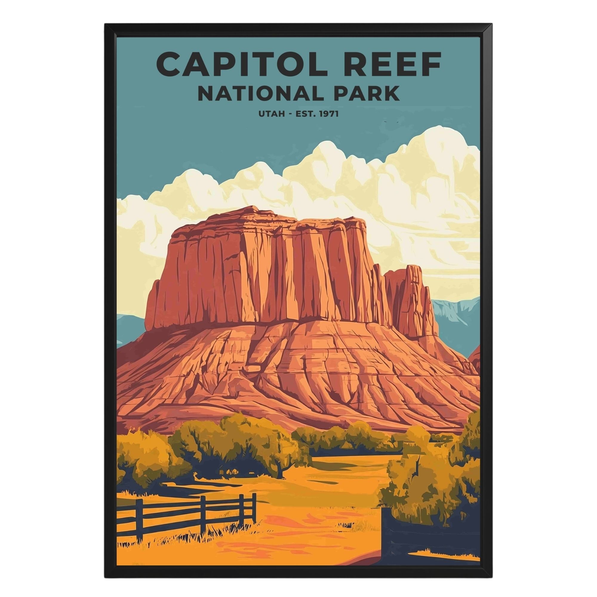 Capitol Reef National Park Poster - GroovyGrove