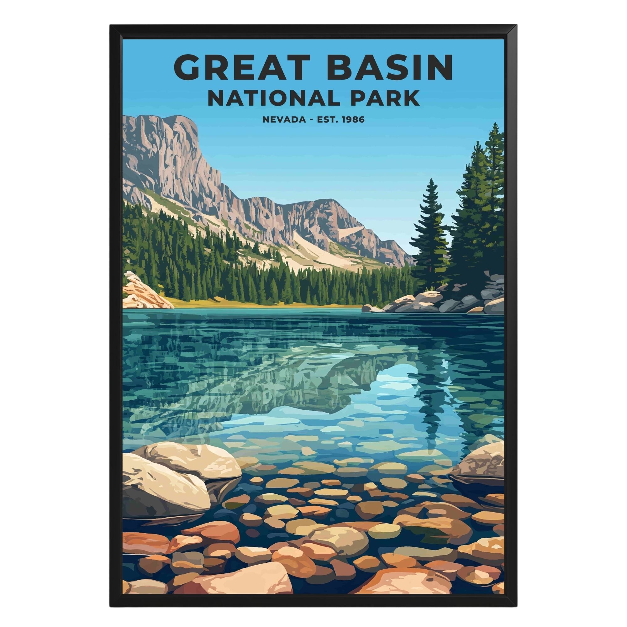 Great Basin National Park Poster - GroovyGrove