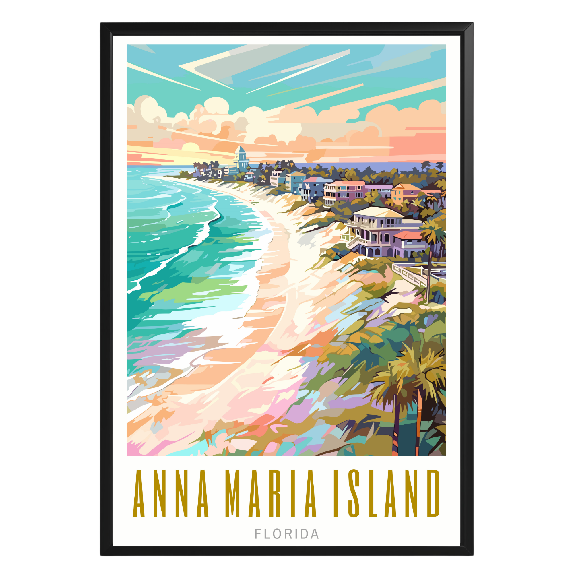 Anna Maria Island Florida Poster - GroovyGrove