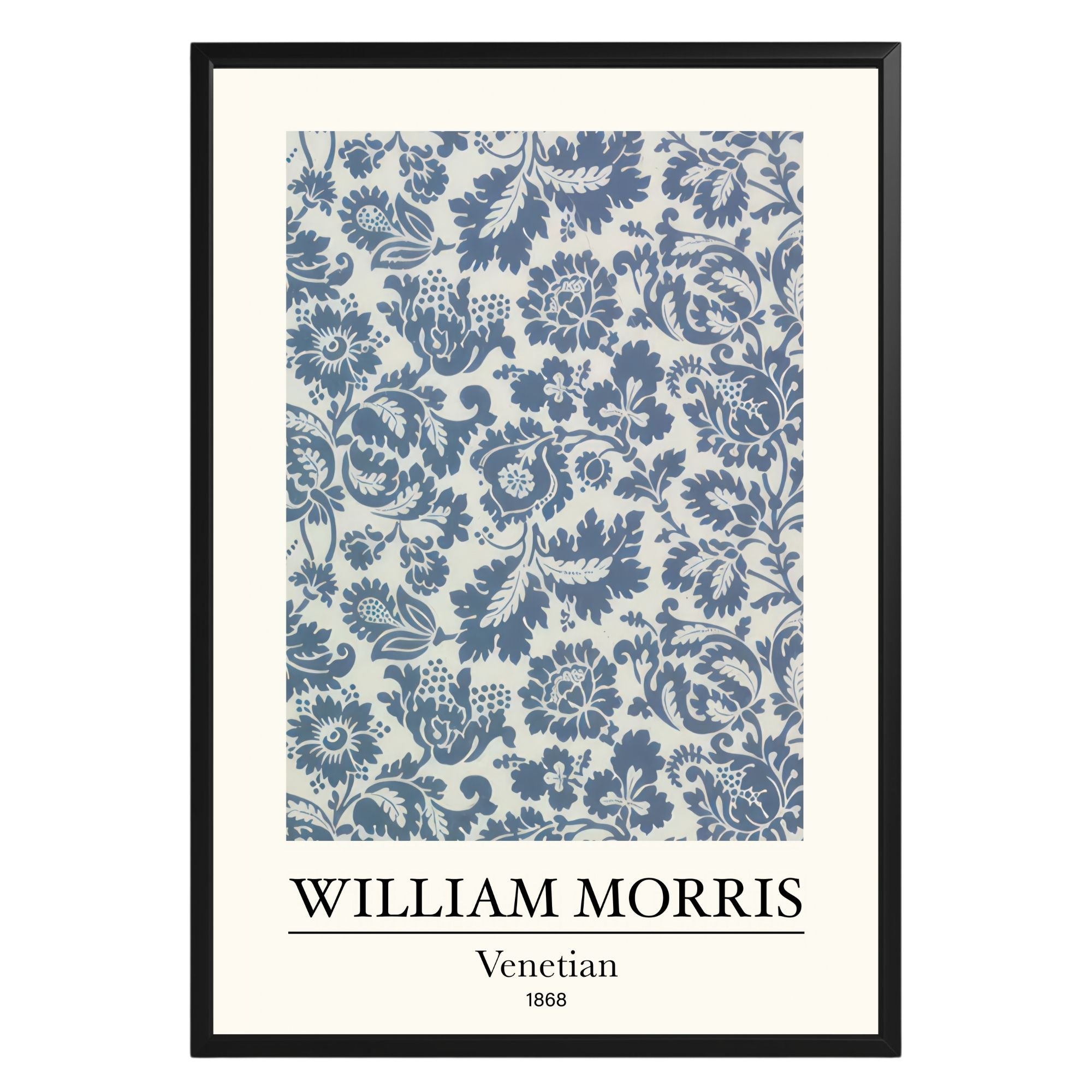 Venetian 1868 William Morris Poster - GroovyGrove