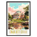 Charlottesville Virginia Poster - GroovyGrove