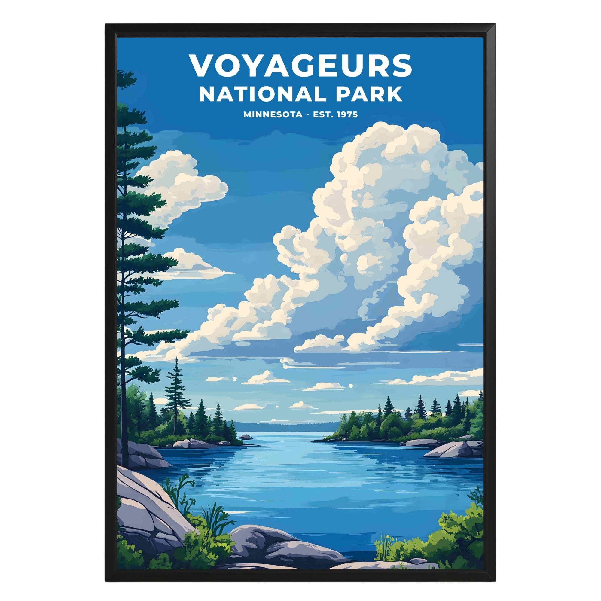 Voyageurs National Park Poster - GroovyGrove