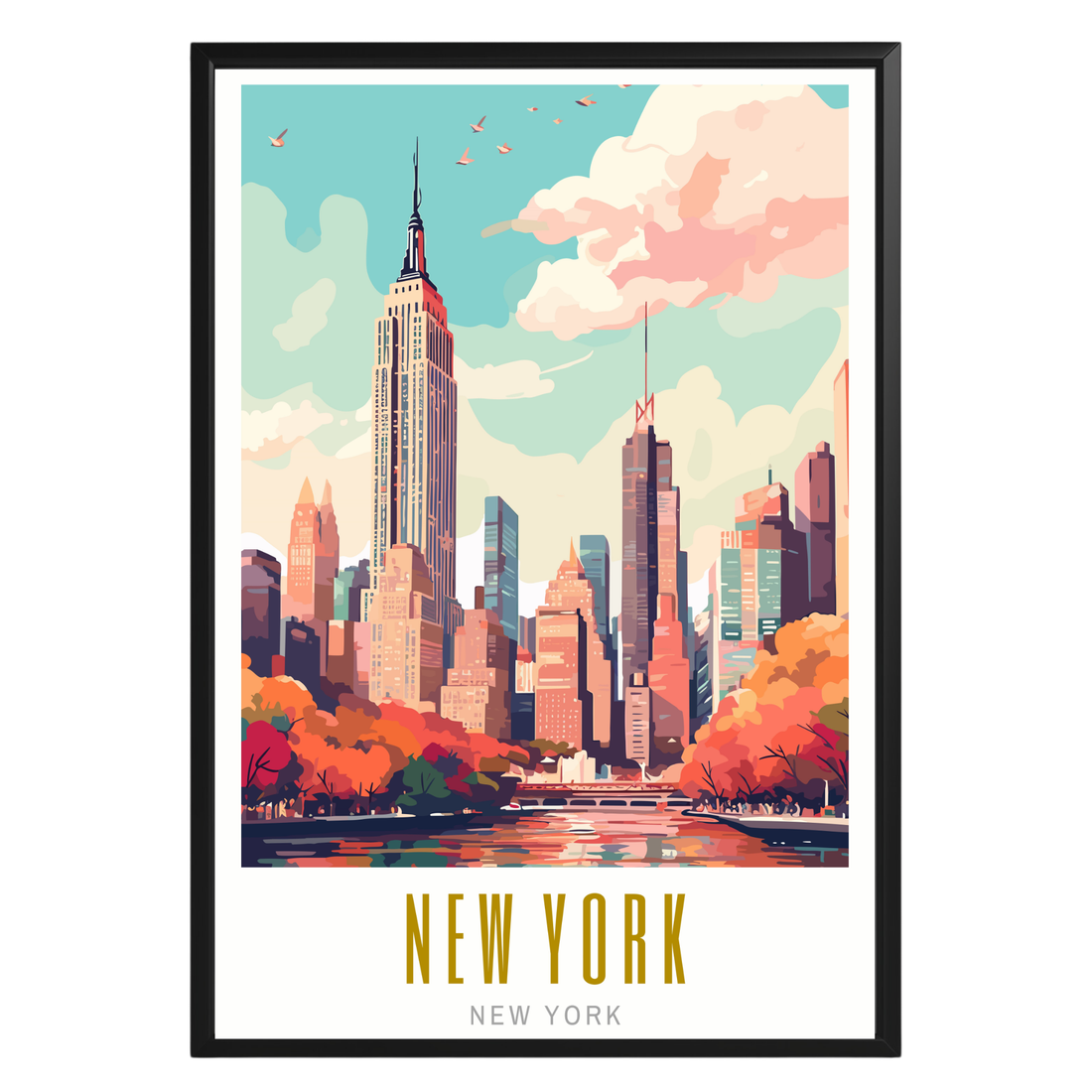 New York Poster - GroovyGrove