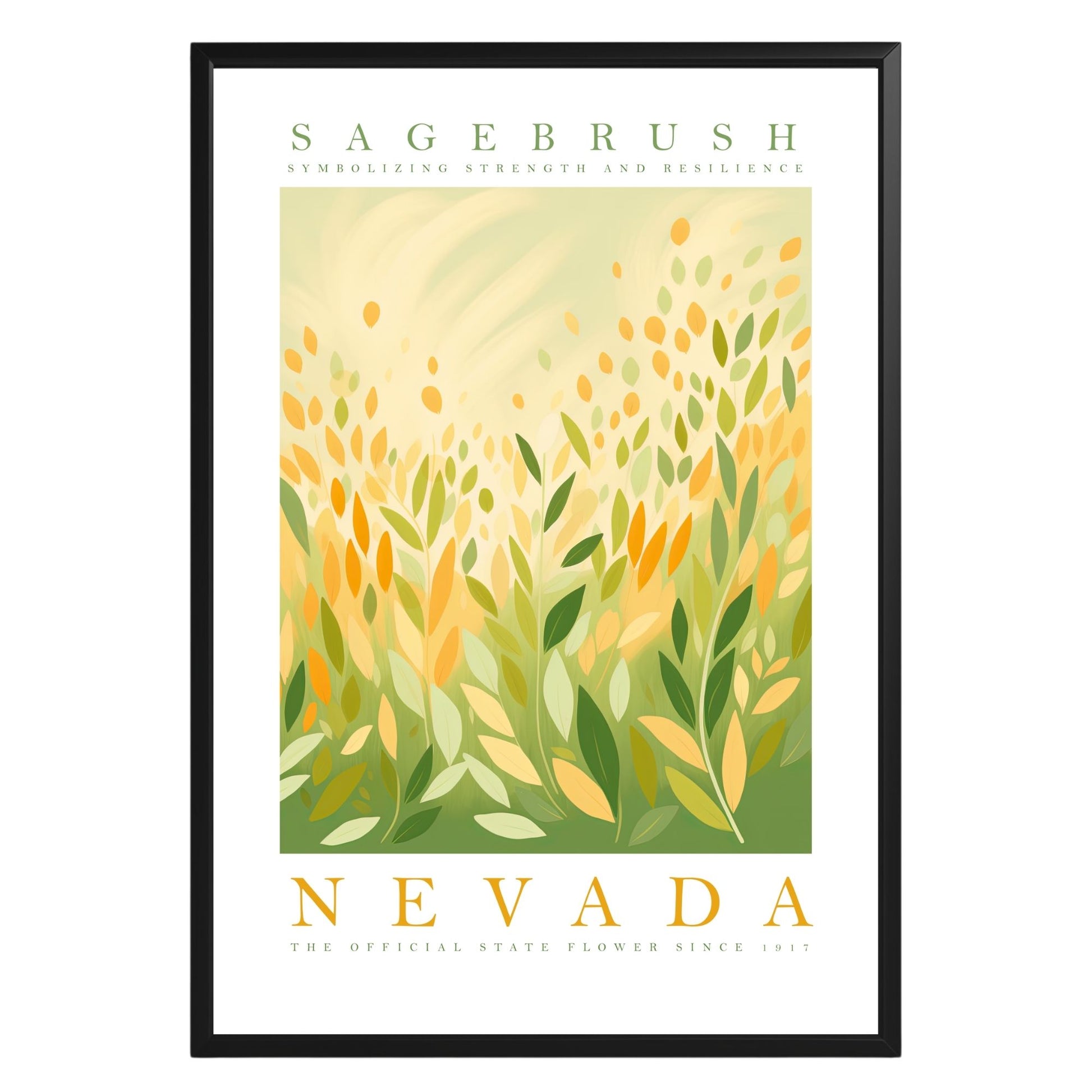 Nevada State Flower Poster - GroovyGrove