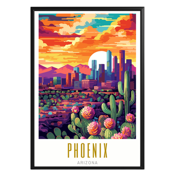 Phoenix Arizona Poster - GroovyGrove