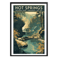 Hot Springs National Park Vintage Poster - GroovyGrove