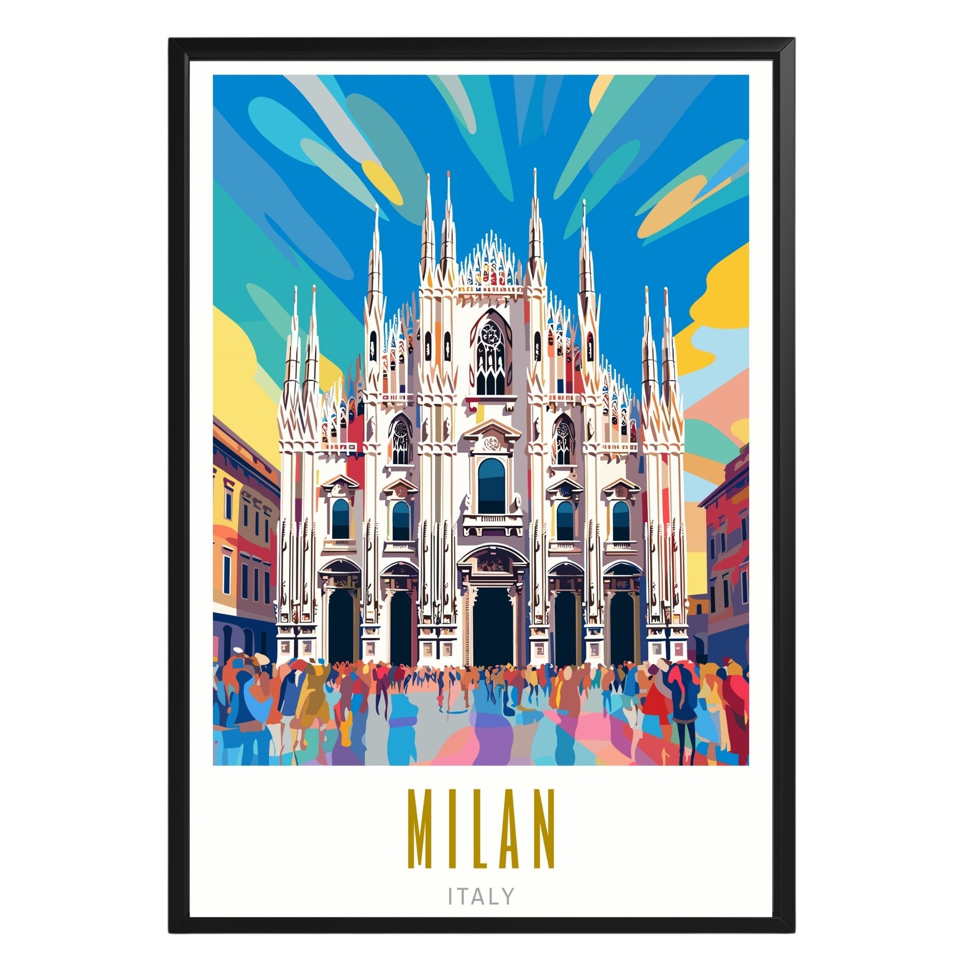 Milan Italy Poster - GroovyGrove