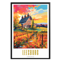 Leesburg Virginia Poster - GroovyGrove