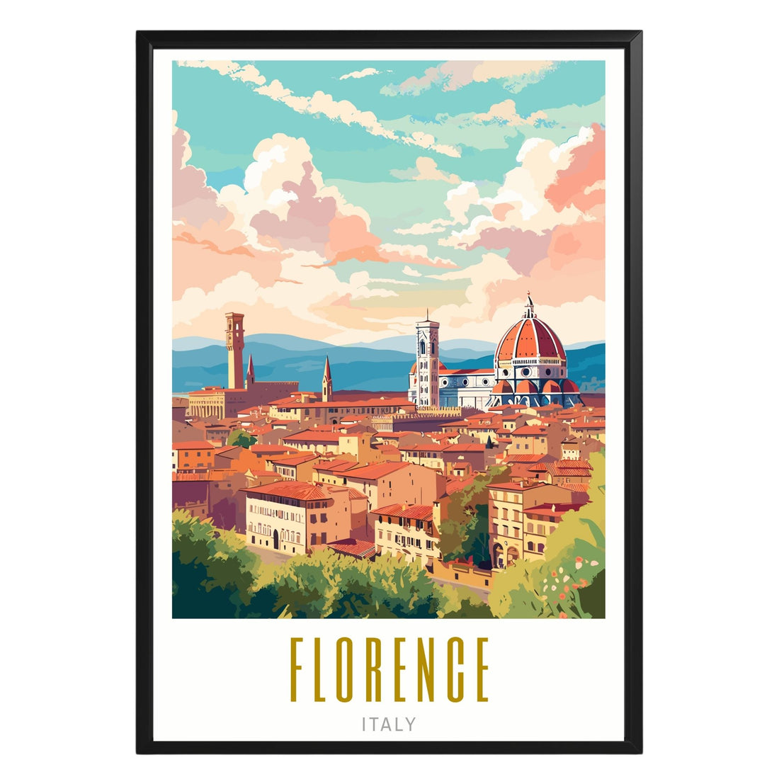 Florence Italy Poster - GroovyGrove