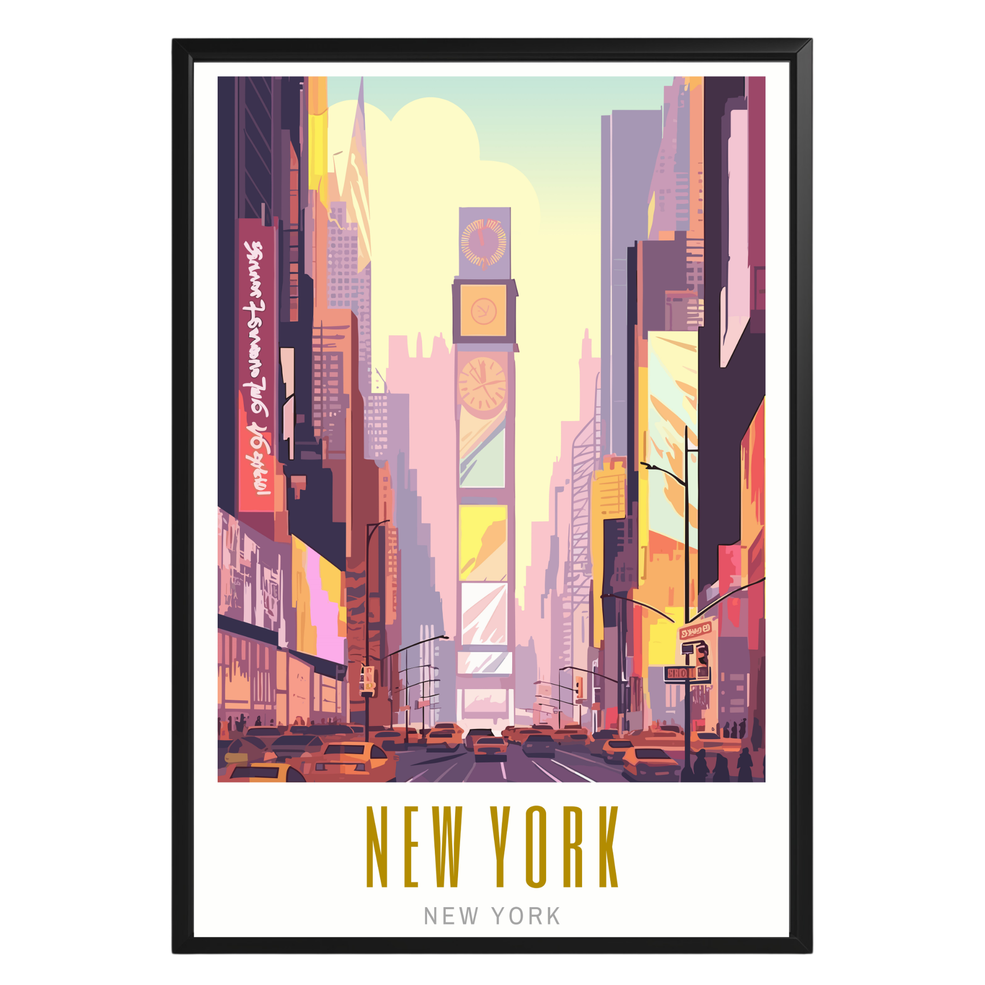 New York Poster - GroovyGrove